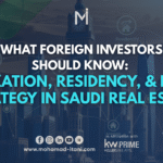foreign investor Saudi real estate