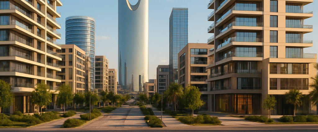 Modern residential and commercial projects in Riyadh 2025